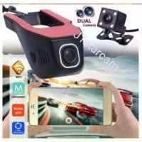 ราคา กล้องติดรถยนต์ กล้องหน้ากล้องหลัง กล้องติดรถยนต์wifi กล้องwifiหน้าหลัง FHD1080P รุ่นF5B (1734838989719242544)