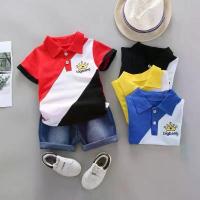 ราคา ชุดฤดูร้อนสำหรับเด็กทารก เสื้อยืดแขนสั้นแฟชั่น เสื้อ + กางเกงขาสั้น ชุดเด็ก เสื้อ + กางเกง เสื้อผ้าฝ้าย เด็กหญิง เด็กผู้ชาย ผ้าไหม (1734496422845384670)