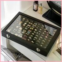 ราคา กล่องเก็บเครื่องประดับคุณภาพสูง ต่างหู สร้อยคอ กล่องใส่เครื่องประดับ แหวน กำไล กล่องเ COD (1735480474977470352)