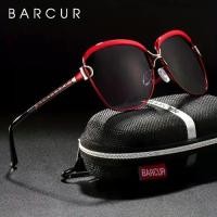 ราคา แบรนด์ BARCUR แว่นตาโพลาไรเซชันสำหรับผู้หญิง ขนาดใหญ่ เลนส์มีค่าสายตา รูปทรงกลม แบรนด์หรู ผู้หญิง รุ่น Oculos แว่น ตา มอง หา ตัว ปลา กันแดด uv400 จักรยาน ยูนิเซ็กซ์ ตก กรอง แสงสี (1735272121632261521)