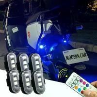 ราคา ไฟ LED กระพริบ ควบคุมระยะไกลไร้สาย 4 ชิ้น รุ่นทันสมัย สำหรับรถยนต์ เครื่องบิน รถจักรยานยนต์ จักรยาน และเครื่องบินบังคับวิทยุ (RC) (1734937130780558926)
