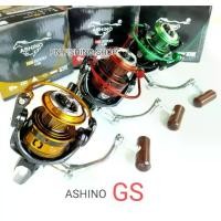 ราคา ♛รอก ASHINO GS (ลายใหม่ล่าสุด) สีทอง/สีแดง/สีเขียว รอกตกปลา รอก ASHINO รอก GS รอก ACHINO GS รอกอาชิโน่ ตกปลา อุปกรณ์ตกปลา➳ 【คนไทยแนะนำ!】 (1734856321344636444)