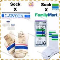 ราคา ❁⭐️พร้อมส่ง⭐️ถุงเท้า FamilyMart ถุงเท้า lawson จากญี่ปุ่น ถุงเท้าสีโลโก้ทั้ง 3 เจ้าดัง Lawson / 7Eleven / Family Mart☀COD TH (1735480305735206723)