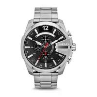 ราคา Diesel DZ4308 Mega Chief Chronograph Black Dial Silver Steel Strap MEN 51MM นาฬิกาข้อมือ นาฬิกา ผู้ชาย (1735016858838927123)
