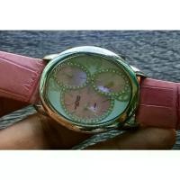 ราคา นาฬิกา Vintage มือสองญี่ปุ่น ANNE KLEIN มี 3 ดูเวลาได้ 3 ประเทศพร้อมกัน Quartz ผู้หญิง ทรงกลม กรอบเงิน หน้าขาว สายหนัง (1734947543969596586)