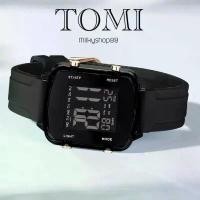 ราคา (M65) นาฬิกา TOMI รุ่นใหม่ ทรงเหลี่ยม ดิจิตอล กันน้ำ 100% ใส่ได้ทั้ง ชาย-หญิง (8สี) 455 (1735096798815225045)
