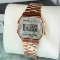 ราคา (มีหลายสี) นาฬิกา SKMEI ระบบดิจิตอล ปัดเพชร สายเลื่อน กันน้ำ (1731960420167879057)