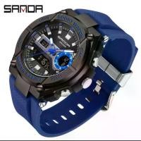 ราคา นาฬิกาแบรนด์ SANDA งานแท้ พร้อมกล่องแบรนด์ สินค้ากันน้ำ นาฬิกา 2 ระบบ นาฬิกาผู้ชาย (1735348717170951286)