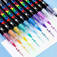 ราคา ร้อนแรง! ปากกา/เมจิกต์สีอะคริลิกแบบปลายแปรง 1 ชิ้น สำหรับระบายสีบนหิน ไม้ ผ้าใบ หิน และกระจก เหมาะสำหรับงานประดิษฐ์คริสต์มาสแบบทำเอง (1735457243014727061)
