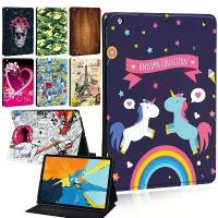 ราคา เคสแท็บเล็ตสำหรับ Huawei MediaPad T3 8.0"/T3 10 9.6"/T5 10 10.1"/M5 Lite 8 Lite 10.1"/M5 10.8" ปกหนังแบบพลิกพร้อมขาตั้ง +ปากกา (1735381008164423494)
