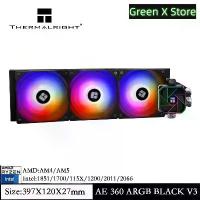 ราคา Thermalright AQUA ELITE 360 Water Cooling CPU Cooler Bkack คู่ PWM ARGB พัดลม S-FDB แบริ่งที่มีประสิทธิภาพ PWM ควบคุมปั๊มสําหรับ AMD/AM4/AM5 Intel LGA1150/1151/1200/2011/1700 (1735214913119684105)
