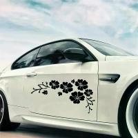 ราคา สติกเกอร์ติดตัวถังรถยนต์ลายดอกไม้ สติกเกอร์ตกแต่งหน้าต่างรถยนต์ กันชน ประตู ปิดรอยขีดข่วน สติกเกอร์ไวนิลตกแต่งรถบรรทุก มอเตอร์ไซค์ ลายดอกบลอสซัม (1734659398760891855)