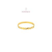 ราคา ลดราคา ✥BL-15Fonney กำไลข้อมือสแตนเลสแท้ ไม่ลอก ไม่ดำ ใส่อาบน้ำโดนน้ำหอมได้❧ (1735298637692635040)