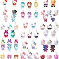ราคา [COD] [tiktok]GrapesiamSQ1 พวงกุญแจตุ๊กตารุ่นครบรอบ 50ปี คิตตี้ 50 ลาย Sanrio Hello Kitty Plush Keychain 50th Anniversary สร้อย ข้อมือ นํา โชค แฟนชั่น ตุ๊กตา แมว เลี่ยม กรอบ พระ (1734635277771179490)