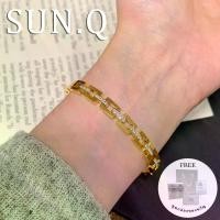 ราคา สร้อยข้อมือ SUNQ สไตล์กำไลข้อมือ ขายดีที่สุด ประดับเพชร เธรด ทอง ปลอม เคลือบ แก้ว สร้อย คอทอง ไมครอน สร้อย คอทอง (1731787057376429385)