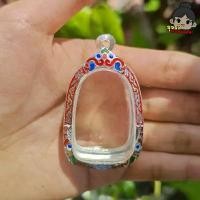 ราคา (จัดส่งเร็ว) กรอบพระเงินผสมลงยา กรอบพระ ใส่พระเปิมใหญ่ | กว้าง2.8*สูง4.3ซม.(ขนาดจอกระจก) | มีห่วงและยางรองแถมให้ สร้อย คอตัว อักษร สุด ฮิต (1733049304403969244)