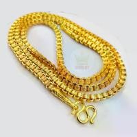 ราคา สร้อยคอ ลายทาโร่ 1 เส้น ทองเคลือบแก้ว ตะขอมีตราปั้ม ใส่อาบน้ำได้ สร้อยคอห้อยพระ ทองปลอมไม่ลอก สร้อยคอ สร้อย สร้อยแฟชั่น (1735363013414062054)