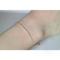 ราคา สร้อยข้อมือเงินสเตอร์ลิง S925 ชุบทอง 14K แถวเดียวเพชร ดีไซน์สวยงามและง่าย สร้อยข้อมืออเนกประสงค์ สร้อย ข้อมือ สาม กษัตริย์ (1735366910365632511)