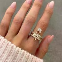 ราคา Eclat - Freya Ring แหวนทองเข็มกลัด แหวนทอง ของแท้คือปัง สร้อย คอ สวยๆ (1734386212344333697)