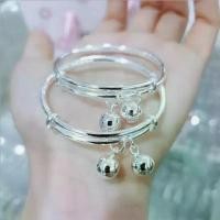 ราคา สร้อยข้อมือเด็ก กำไลข้อเท้าเด็ก กระดิ่งบิด ลูกปัดมะกอก สร้อยข้อมือเงิน สำหรับเด็ก สร้อยข้อมือบิด เครื่องประดับสำหรับเด็ก กระดิ่ง ข้อ เท้า เด็ก สร้อย ข้อ เท้า เด็กทารก ข้อเท (1732325662160620115)