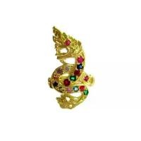 ราคา TANITTgems แหวนพลอยนพเก้าพญานาคตัวเรือนทองเหลืองแท้ รุ่น TNDR138 ว้าวซ่า สร้อย คอ ผู้หญิง ทอง ผู้ชาย (1734974131834684712)