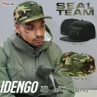 ราคา หมวกฮิปฮอป หมวก HIPHOP เต็มใบ ลาย Navy Seal Team หมวกฮิปฮอปลายทหาร หมวกไซส์ พร้อมส่ง!!! (1735430146662762145)