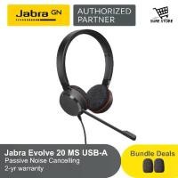 ราคา หูฟัง Jabra Evolve 20 MS Stereo USB-A พร้อมระบบตัดเสียงรบกวนแบบพาสซีฟ (1734992847096285035)