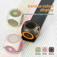 ราคา ลำโพงบลูทูธ T11 ไจโรพกพา ไจโรหมุนไร้สายพร้อมไฟ RGB, ซับวูฟเฟอร์ขนาดเล็ก และของเล่นคลายเครียด ไอเดียของขวัญสุดเจ๋ง หูฟัง ราคา ถูกเเละ ดี บ้า แบบ คล้อง หู ชุด บลูทูธ ไร้สาย 1000 ฟั (1734709506697364854)