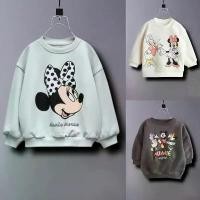 ราคา เสื้อฮู้ดเด็กผู้หญิง ลายมินนี่ เมาส์ แขนยาว คอกลม ทรงหลวม สไตล์ลำลอง เสื้อสเวตเตอร์การ์ตูนแฟชั่น เหมาะสำหรับฤดูใบไม้ร่วง ขนาด 1–6 ปี (1734660540487468285)