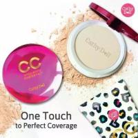 ราคา [Tiktok】 (แท้) แป้งพัฟ ตลับใหญ่ แป้ง Cathy Doll Speed White CC Powder Pact SPF40 PA+++ 12g แป้ง cc (1734909258188556226)