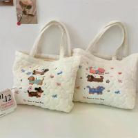 ราคา กระเป๋าถือปักลายแมวและสุนัขน่ารัก สไตล์เกาหลี กระเป๋าโท้ทสำหรับผู้หญิง ช้อปปิ้ง ออกนอกบ้าน กระเป๋าแม่ กระต๊อบดอกไม้ เชียงใหม่ gentlewoman tote bag คาดเอว กระเป๋าสตางค์เรียกทรัพย์ (1734249102142309823)