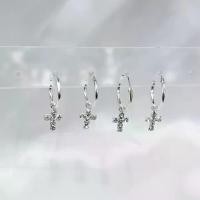 ราคา annita.silver - hoop cross crystal earrings// ต่างหูไม้กางเขนฝังพลอย ต่างหูห่วงเงินแท้ ต่างหูเงินแท้925 สินค้าพร้อมส่ง (1735495144594376285)