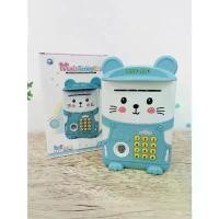 ราคา Kids learningพร้อมส่งจากไทย กระปุกออมสิน สแกนลายนิ้วมือ ใส่รหัสได้ มีเสียง มีไฟ (1735453019362723418)