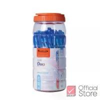 ราคา Quantum ปากกา ปากกาน้ำเงิน ปากกาโหล ปากกาลูกลื่น สเก็ต 222 ดูโอ 0.5 จำนวน 50 ด้าม (1735504267268949658)
