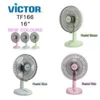 ราคา Victor พัดลม ตั้งโต๊ะ ขนาด 16 นิ้ว รุ่น TF-166 ความเร็วลม 3 ระดับ ประหยัดไฟเบอร์ 5 พัดลมตั้งพื้น รับประกันมอเตอร์ 2 ปี จัดส่งจากกทม (1735385940154288088)