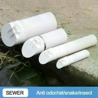 ราคา 【Sewer floor drain】 50-160mm Balcony Drainage Pipe Anti Odor Floor Drains Insect-proof Roof Cover Rain Pipe Cap Strainer Plug Bathroom Accessory (1735237526136587769)