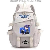 ราคา Popular anime style backpack Blue Prison Ins Japanese style for middle and high school students. (1733921509637981654)