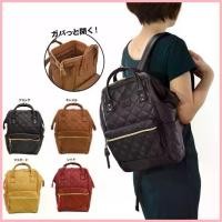 ราคา Anello แท้100% (แถมตุ๊กตา) Quilting Backpack PU leather กระเป๋าเป้สะสายหลัง คําแนะนําการขายที่ร้อนแรงในเดือนนี้ (1734781404167177759)