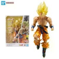 ราคา Bandai ของแท้รูป Dragon Ball ชุด SHF Son Goku Iegendary Super Saiyan Collection Action Figure ของเล่น (1734705890868626610)