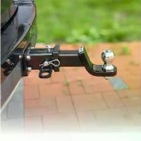 ราคา Eyeplay-Tow Bar Tongue Ball Mount Hitch ชุดลูกบอลลากจูงขนาด 2 นิ้ว พร้อมชุดล็อคพินสำหรับลากจูง (สำหรับชุดลากจูงเรือ) ตะขอเกี่ยวสำหรับรถบรรทุก รถพ่วง ตะขอเกี่ยวท้ายรถพ่วง ตะขอล็อค (1735165127143950196)