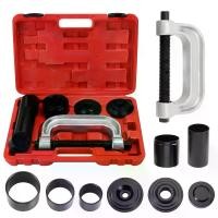 ราคา 10pcs Ball Joint Service Kit with Portable Storage Case C-type Ball Joint Press Kit Ball Joint Separator Tool for Most 2WD and 4WD Cars and Light Trucks (1735135117106775522)