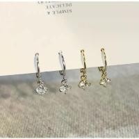 ราคา ✼A.piece ต่างหูเงินแท้ [all silver 925] cubic one-touch/ ball one-touch❃ (1735254456200365975)