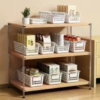 ราคา Snack and miscellaneous items storage box, toy organizer basket, household cabinet storage basket, plastic storage box, kitchen storage box (1735256751721711153)