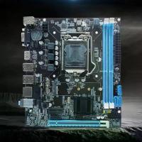 ราคา H61 PC Main Board LGA1155 Socket I3/I5/I7 CPU Computer MainBoard Support 2 X DDR3 4 X SATA 2.0 Realtek 10/100 Mbps LAN Onboard (1734782874575013881)