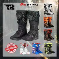 ราคา รองเท้าวิบาก รองเท้าขี่มอเตอร์ไซค์วิกบาก TR Tiger T3 Motorcycle Boots กันกระแทก กันลื่น พร้อมระบบล็อค 4 จุด (1735038740510049981)