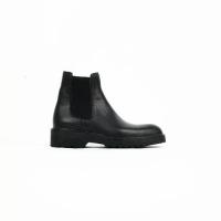 ราคา Moonlife Armando boots #A911 - Black nappa รองเท้าบู๊ทหนังแท้ สีดำ หุ้มข้อ (1735480253972513990)