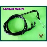 ราคา ❆YAMAHA MIO125 - THROTTLE CABLE SET // สายเร่งชุด ชุดสายคันเร่ง "สีดำ"♢ (1734904740948313581)