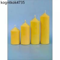 ราคา candles art เทียนแท่ง 2" เทียนแฟนซี White Pillar Candle เทียนแท่งสีขาว ไร้กลิ่น ไร้ควัน (1735458254676788424)