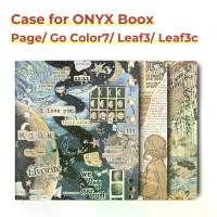 ราคา 【Crystal】 Twosheep 7-inch Case for Onyx Boox Go7 Boox Go Color7 GenII GenI Page Leaf3 Leaf3c Magnetic Cover Auto Wake Sleep cute style (1734889486497383848)
