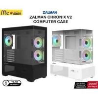 ราคา ZALMAN CHRONIX V2 COMPUTER CASE BLACK / WHITE (เคสคอมพิวเตอร์) ของแท้ศูนย์ไทย (1734718728160445565)
